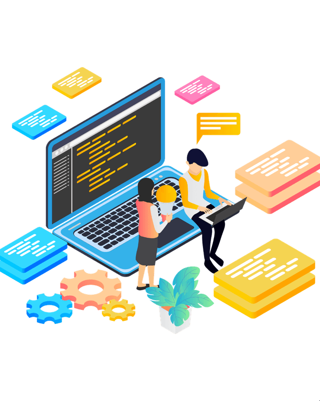 Photo of programmer